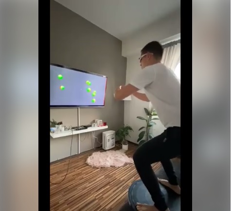 Filip Nguyen applies technology to home workouts