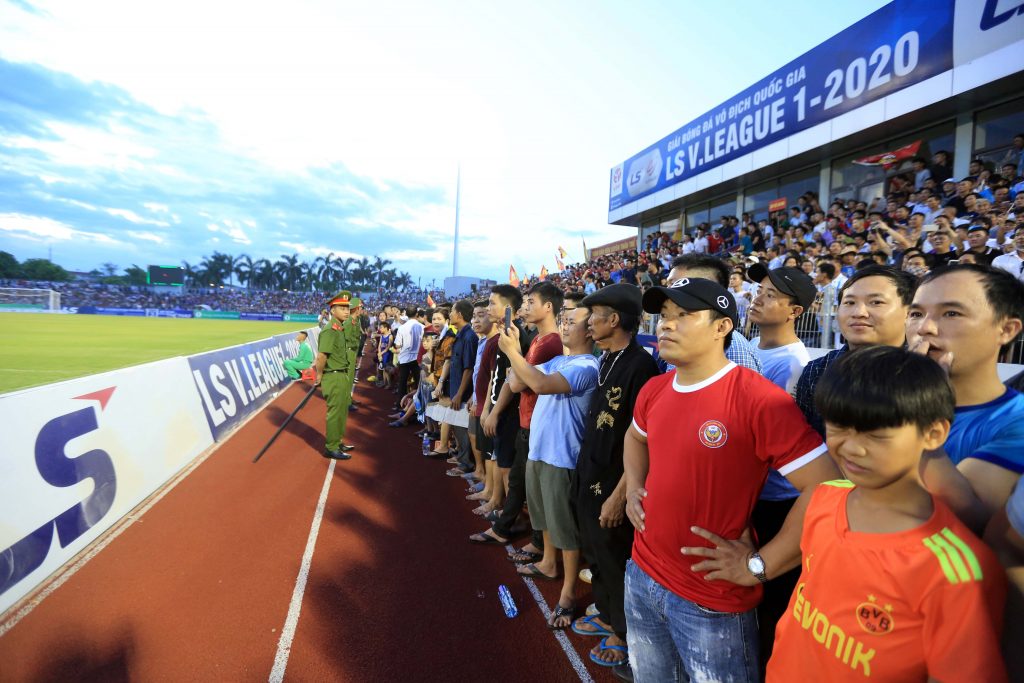 Hong Linh ha Tinh vs Hanoi FC v league 2020