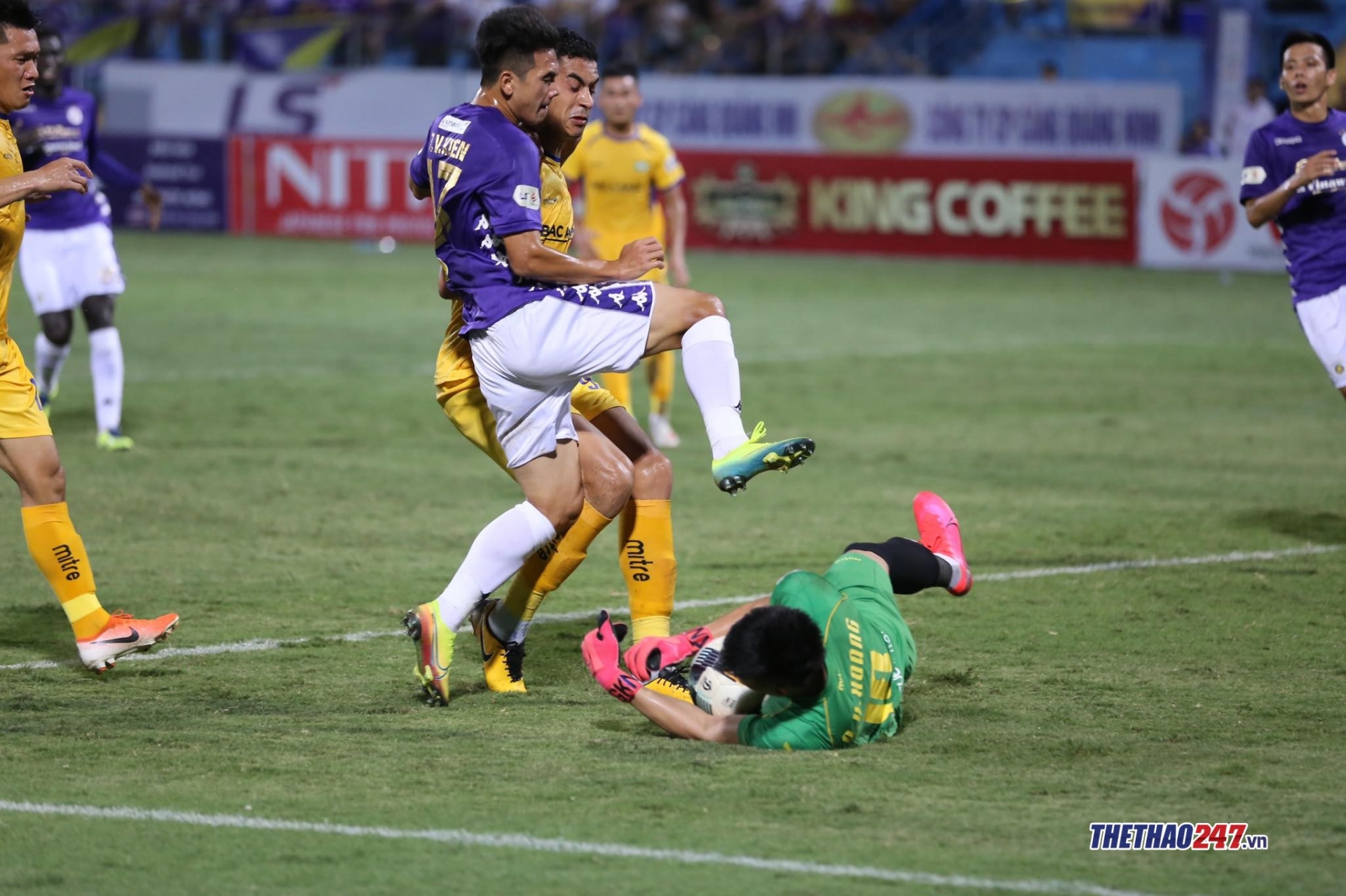 Hanoi fc vs slna, v league 2020