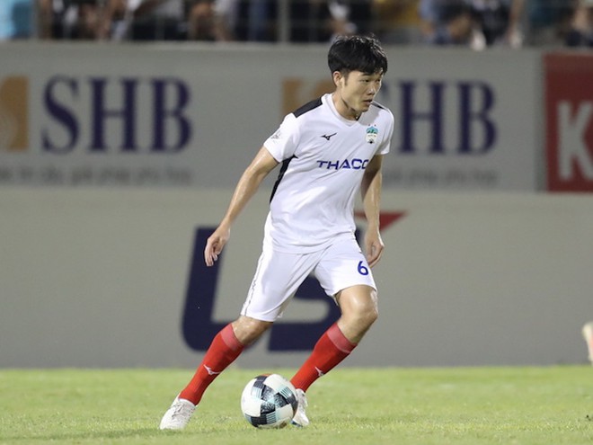 Xuan Truong played 15 minutes against SHB Da Nang