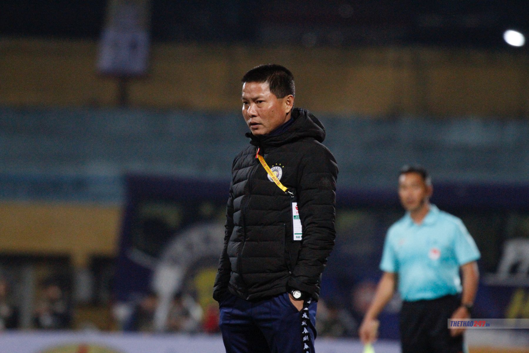 Coach Chu Dinh Nghiem is famous for being short-tempered and straight-forward