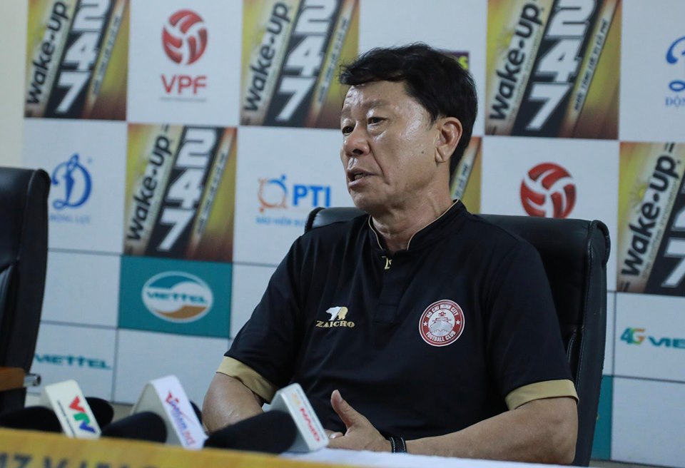 Coach Chung Hae Seong was not convinced with this loss