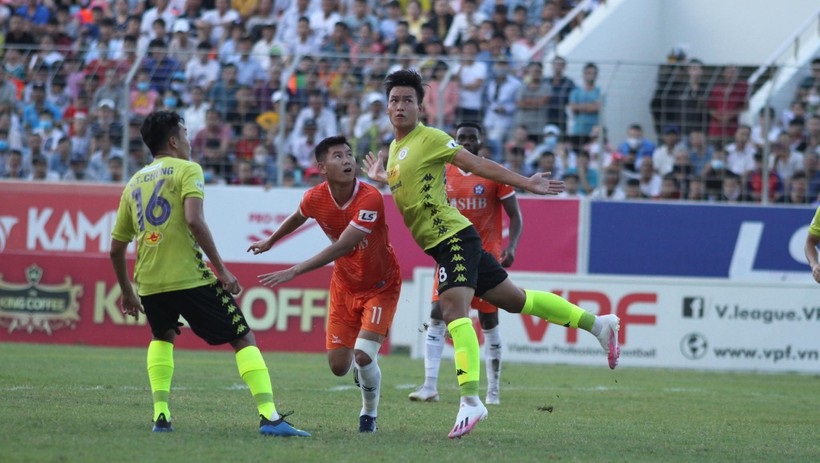 hanoi fc vs shb da nang, v league 2020 round 9