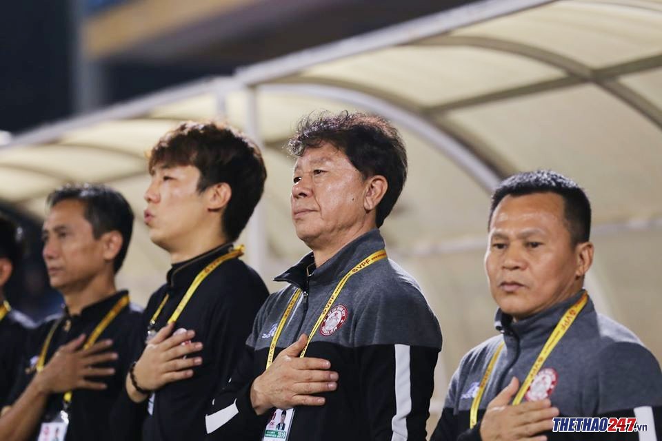 Coach Chung Hae Seong was dissatisfied with the way the Ho Chi Minh City’s leader board worked
