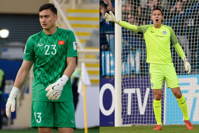 Filip Nguyen and Dang Van Lam will have to compete for the goalkeeping slot in the national team