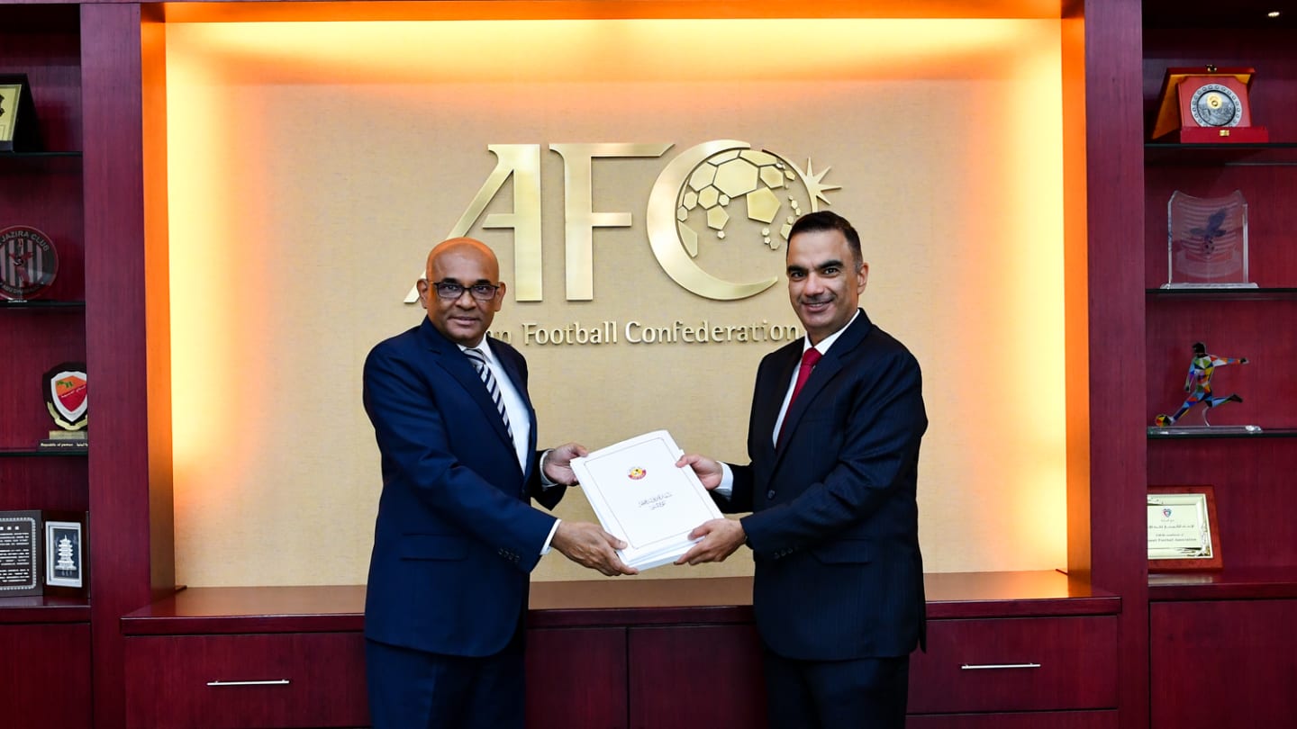 AFC received Qatar's application to host