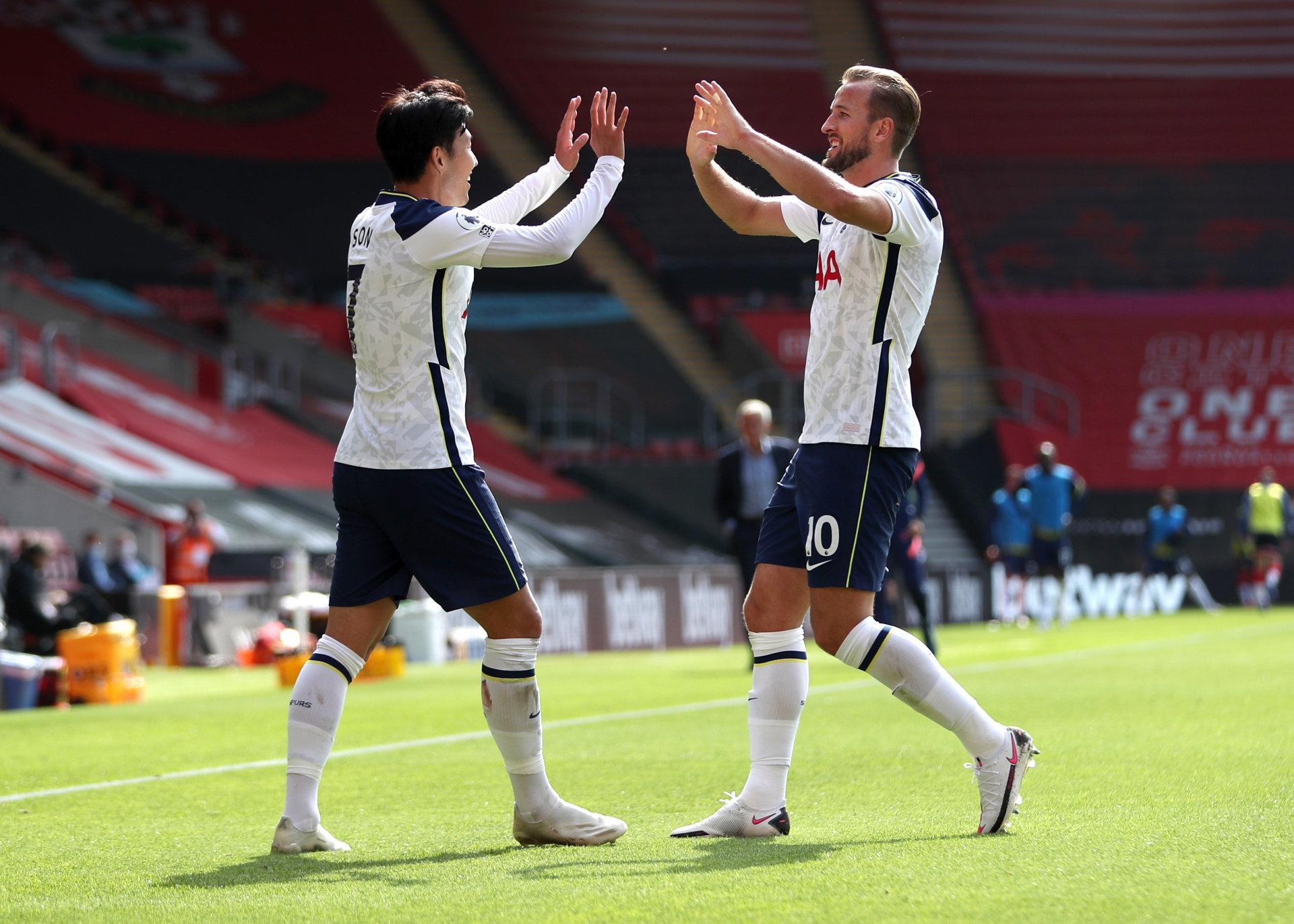 Son Heung-min, harry kane, southampton 1-5 tottenham