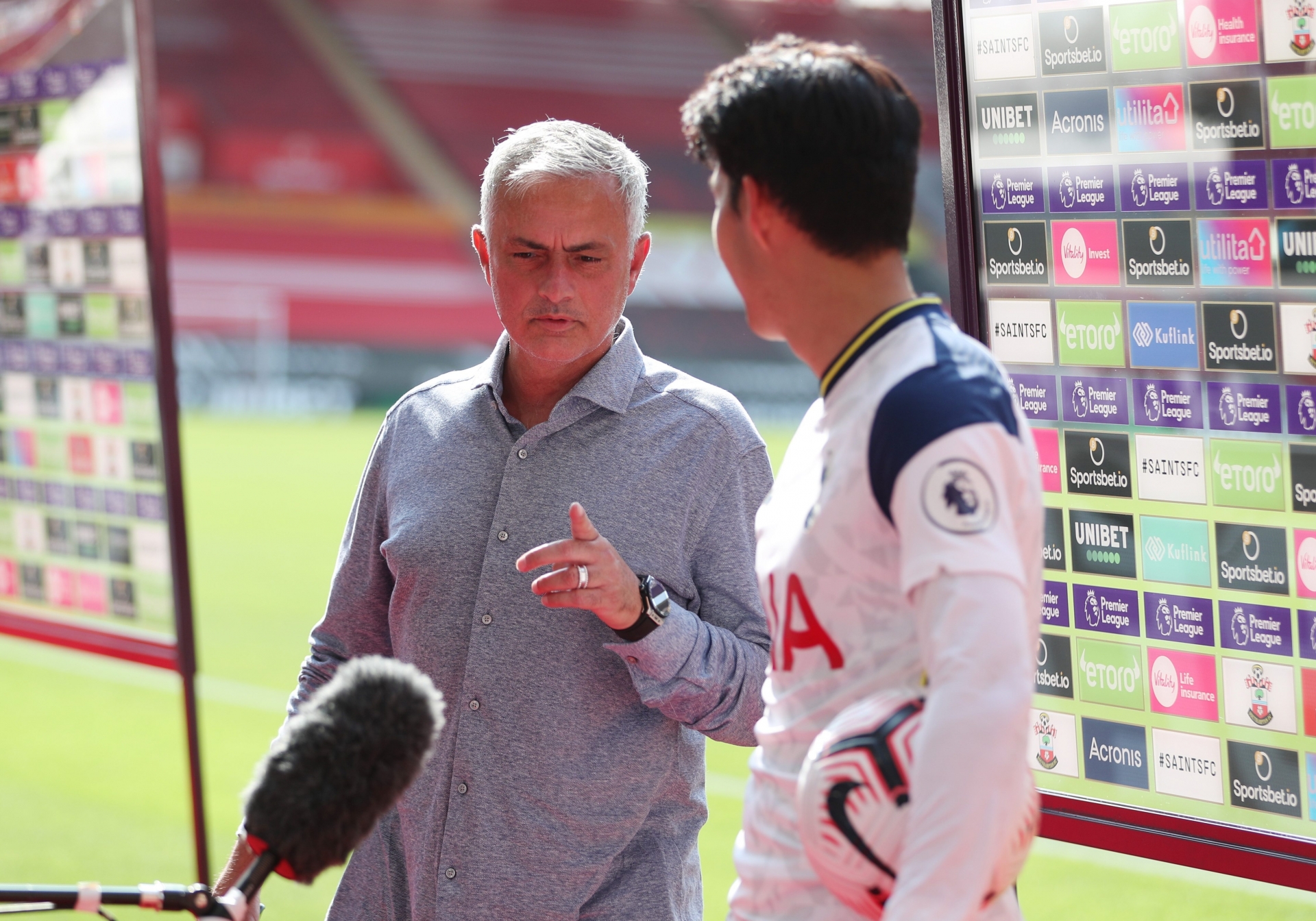 mourinho, harry kane, son heung min