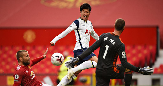 Harry Kane , Son Heung-min, mu 1-6 tottenham, de gea