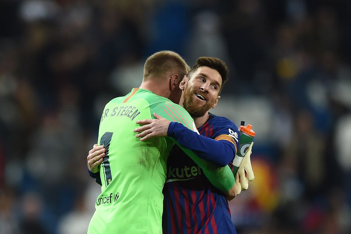  Marc-Andre ter Stegen, messi, barca