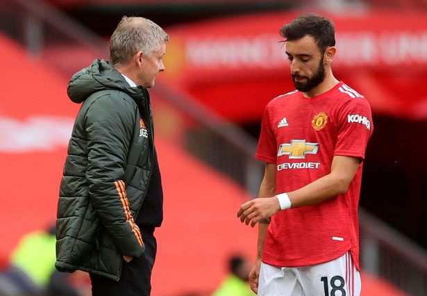 Solskjaer, Fernandes, manchester united