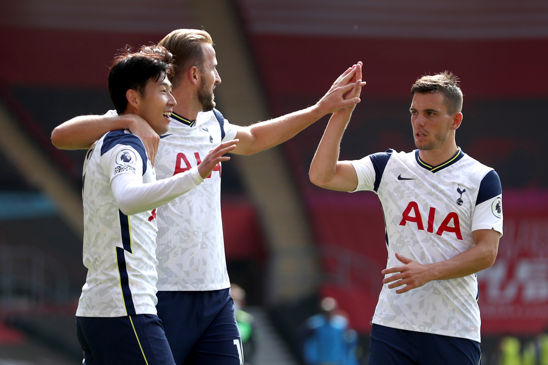 Harry Kane, Son Heung-min, Gareth Bale 