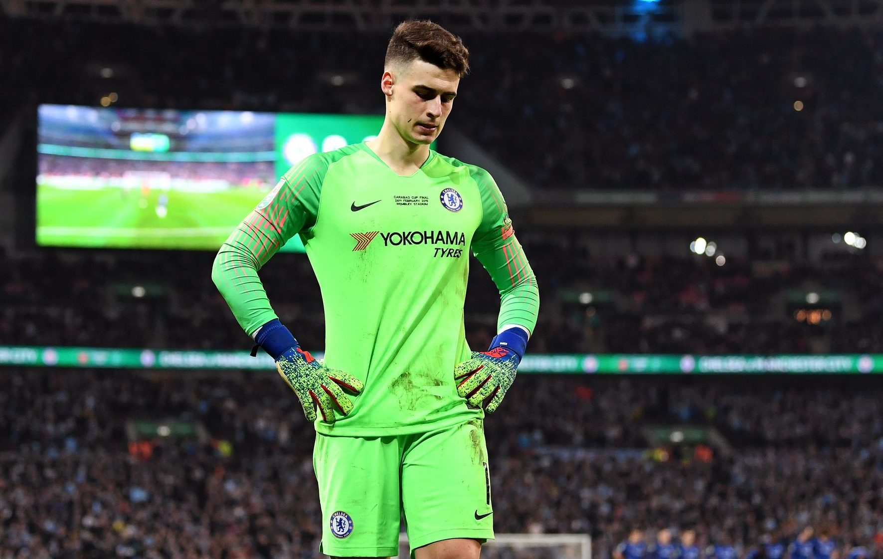 Kepa, chelsea, ngoai hang anh, frank lampard