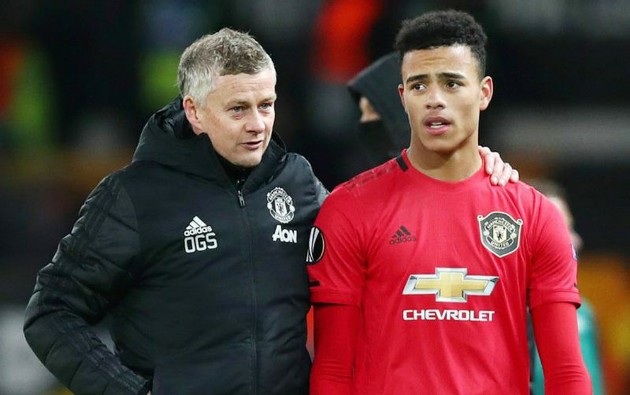 solskjaer, greenwood, manchester united