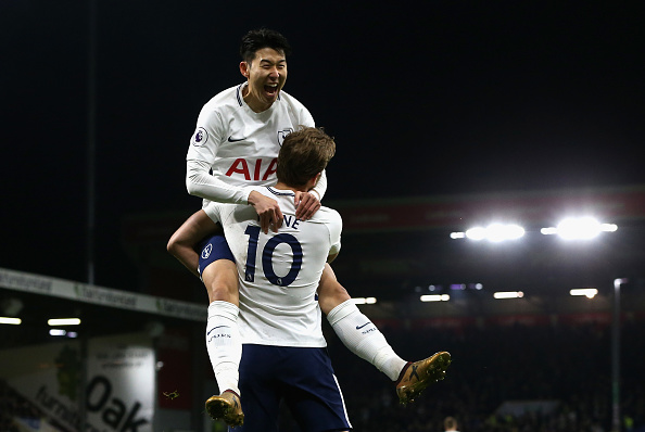 harry kane, Son Heung-min, tottenham, burnley, ngoai hang anh