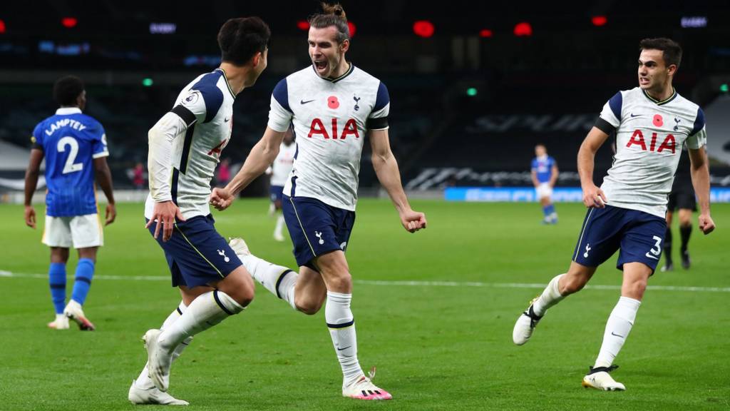 Son Heung min, tottenham vs brighton, ngoai hang anh, gareth bale