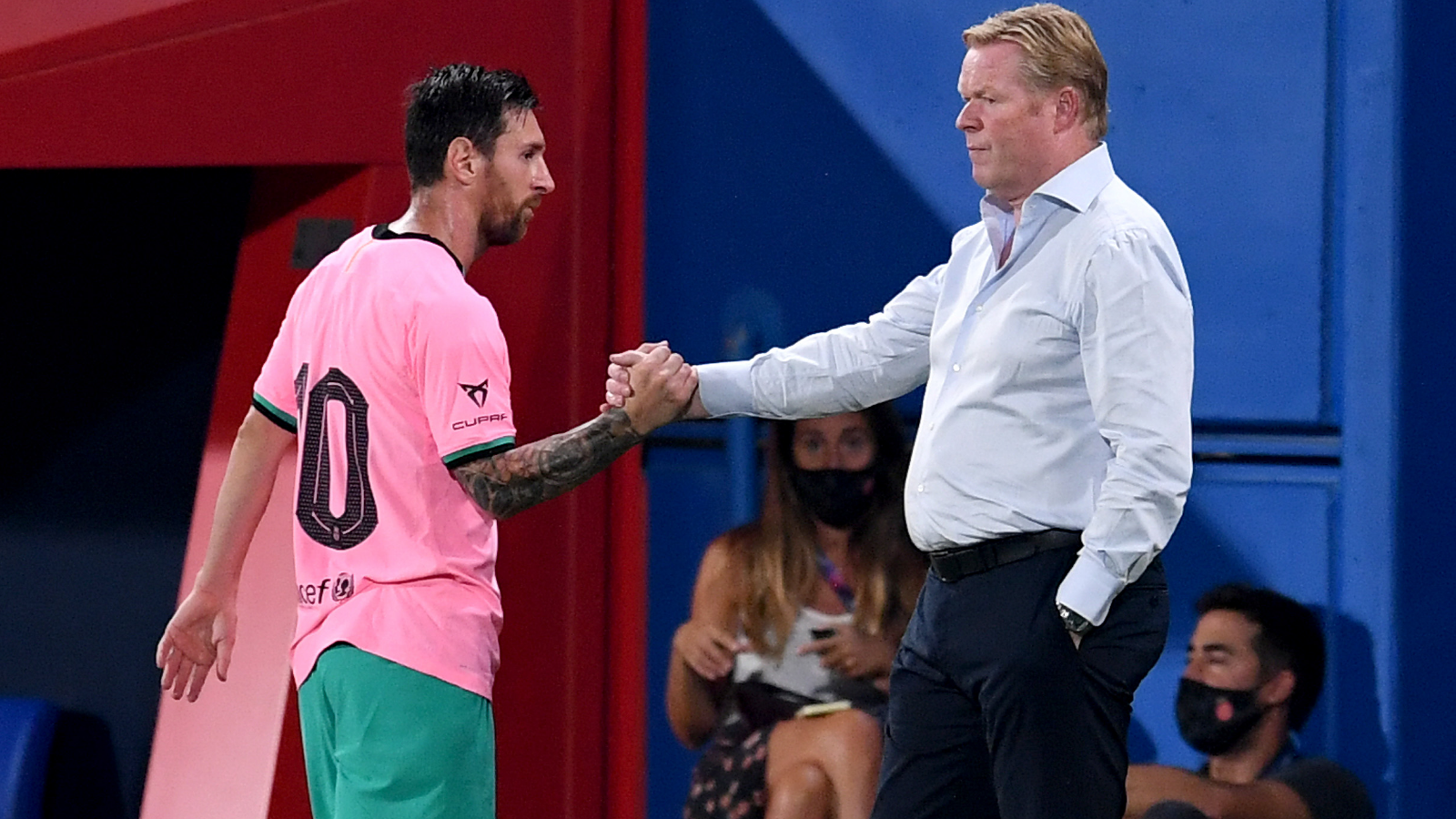 hlv koeman, messi, barcelona