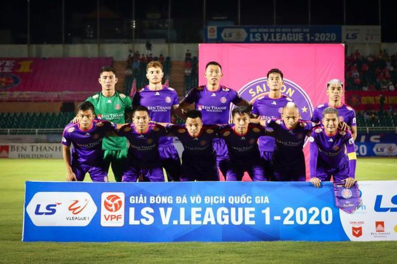  sai gon fc, v league 2020, hlv vu tien thanh