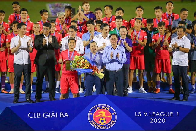 sai gon, v league 2020, vu tien thanh