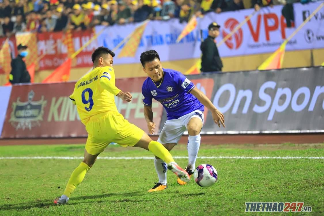 Ha noi fc vs nam dinh, v league 2021