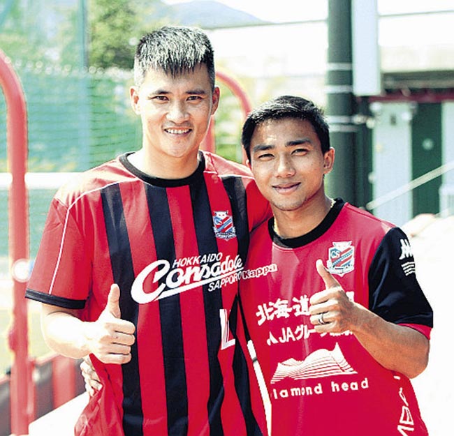 cong vinh, Chanathip, consadole sapporo