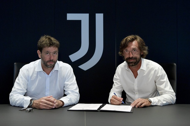 Pirlo chính thức trở thành HLV trưởng của Juventus