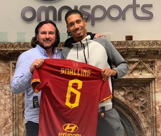 Smalling chính thức gia nhập AS Roma