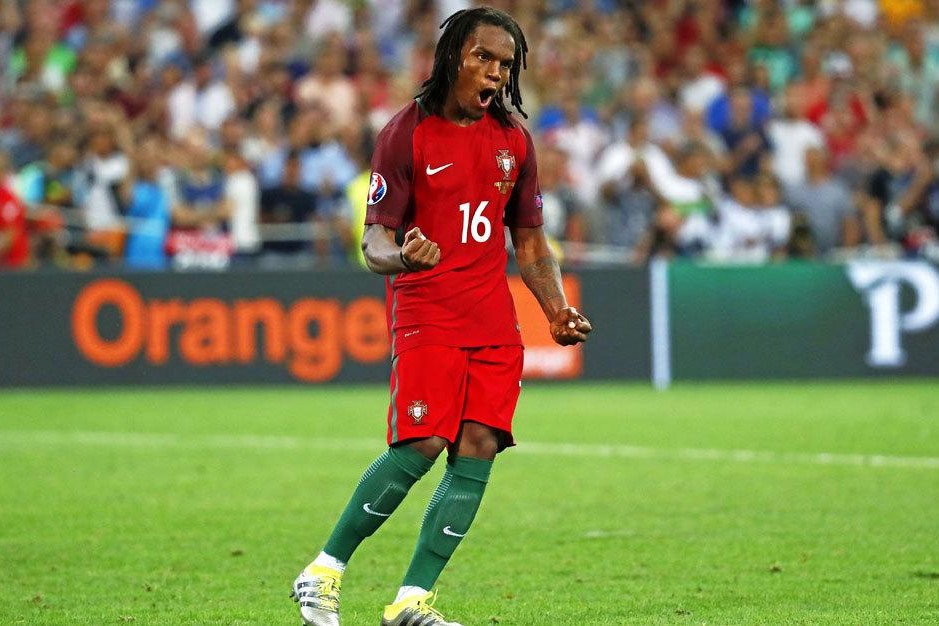 Renato Sanches thi đấu tại chung kết Euro 2016