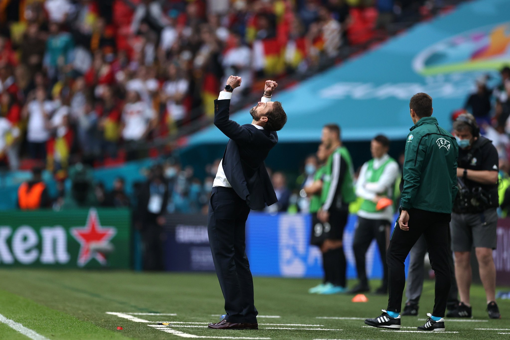 Gareth Southgate đã có được chiến thắng trước Đức trên cương vị huấn luyện viên trưởng tuyển Anh