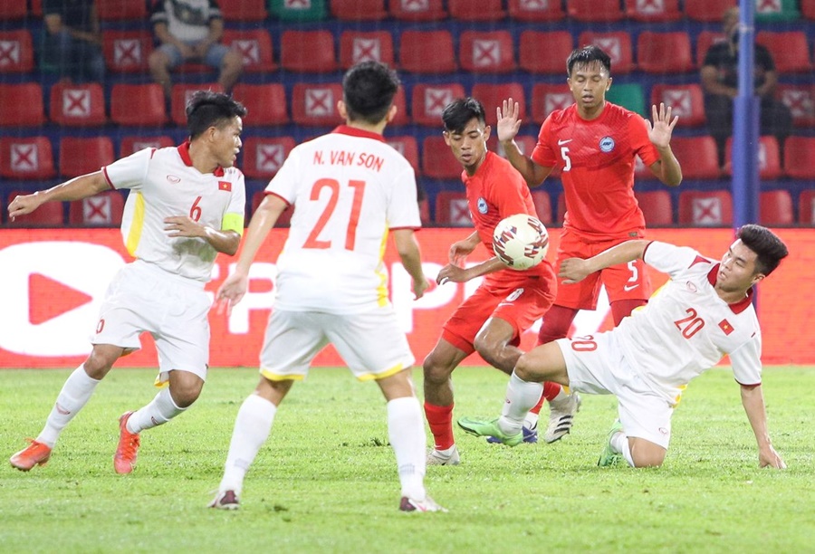 u23 vn 7-0  u23singapore