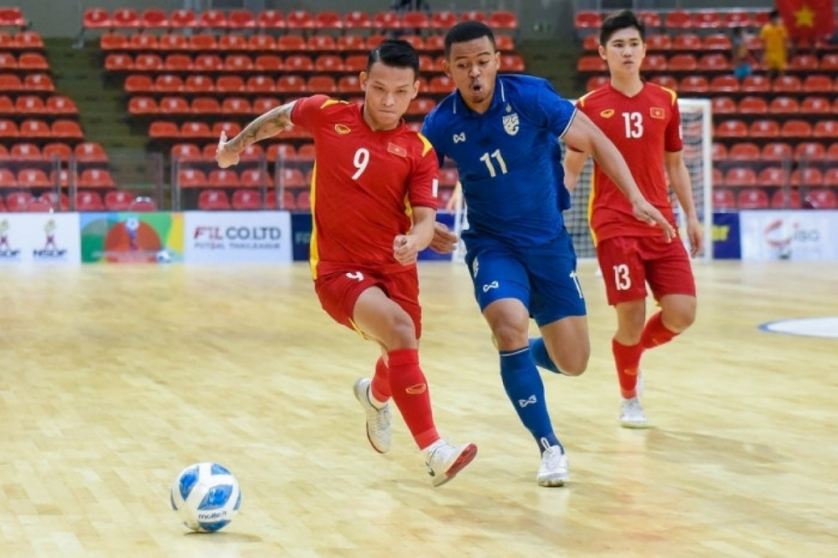 futsal viet nam thai lan