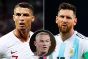 Wayne Rooney gây tranh cãi khi so sánh tài năng của Ronaldo và Messi