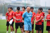 Thầy Park Hang Seo: 'Đừng vội đánh giá khả năng ghi bàn của U23 Việt Nam'