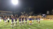 VIDEO: CĐV Hà Nội ăn mừng cực sung cùng các cầu thủ sau chiến thắng trước SLNA