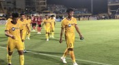 VIDEO: Thủ lĩnh Quế Ngọc Hải động viên đồng đội và CĐV sau trận thua đau Hà Nội FC