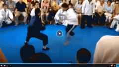 VIDEO: Cao thủ Trung Quốc dùng võ hét cũng khiến đối phương ngã ngửa