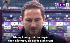 VIDEO: Frank Lampard lên tiếng về việc học trò tranh nhau đá penalty