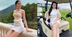 Ngắm nhan sắc nàng WAGs từng 'nhún nhảy' cùng Quang Hải: Dân chơi Golf chính hiệu