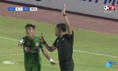 VIDEO: Sài Gòn FC phản ứng trọng tài cực gắt sau khi ghi bàn không được công nhận