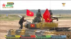 VIDEO: Giây phút nghẹn ngào của các chiến sĩ khi tuyển xe tăng Việt Nam vô địch Tank Biathlon