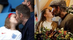 NHM lên tiếng phản đối chuyện David Beckham hôn môi con gái