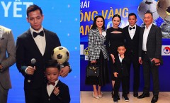 Vinh dự nhận QBV Việt Nam 2020, Văn Quyết hạnh phúc bội phần khi cả gia đình góp mặt đông đủ