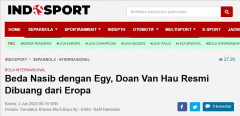 Chưa quên thất bại Sea Games, báo Indonesia vẫn mỉa mai Đoàn Văn Hậu