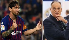Chủ tịch La Liga: 'Messi mà rời Barca thì sẽ mất danh tiếng'