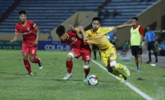 Nam Định nhận trận thua đáng tiếc trước Bình Dương trong trận cầu 7 bàn thắng