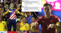 Thua nhưng không phục, CĐV Malaysia khẳng định Việt Nam thắng nhờ 'ăn may'
