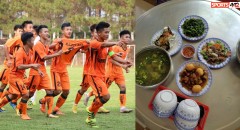 CĐM “phẫn nộ” về bữa ăn quá “thiếu thốn” của cầu thủ trẻ Đà Nẵng