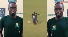 VIDEO: Cầu thủ Châu Phi lập siêu phẩm 55 mét được lan truyền khắp thế giới