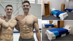 Olympic Tokyo dùng giường chống 'mây mưa', VĐV điển trai quyết định thị phạm