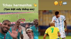Đàn em bị dàn sao Brazil sỉ nhục vì bị loại, tuyển thủ Argentina đáp trả cực gắt
